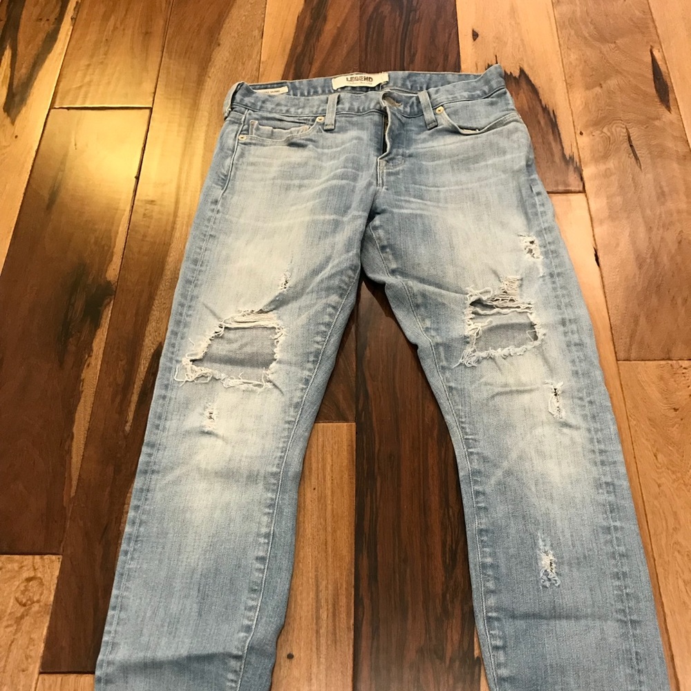 Lucky brand ripped jeans
